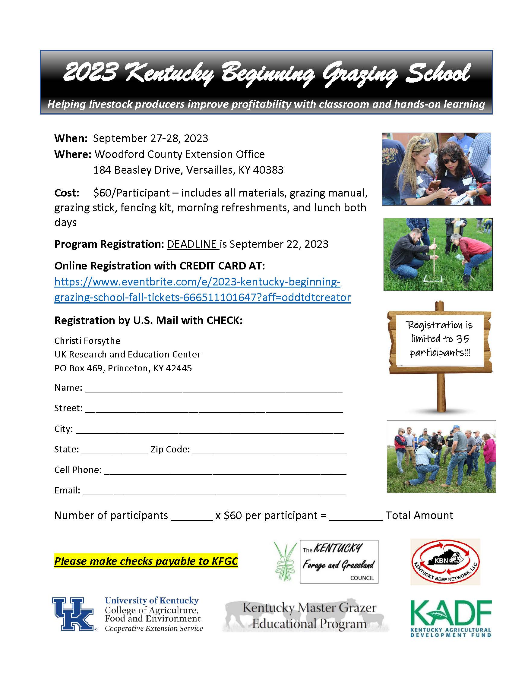 2023 Fall Grazing School