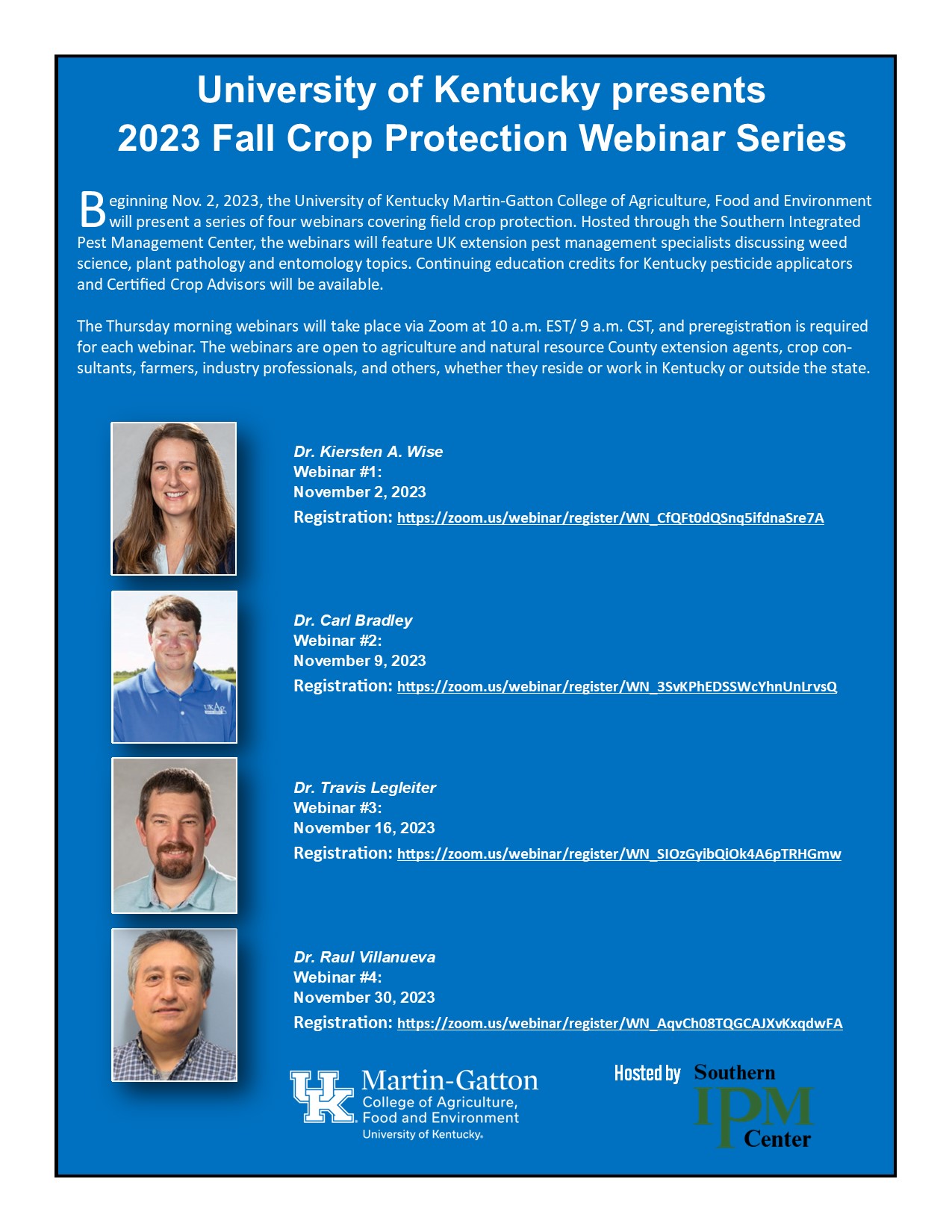 Webinar Series