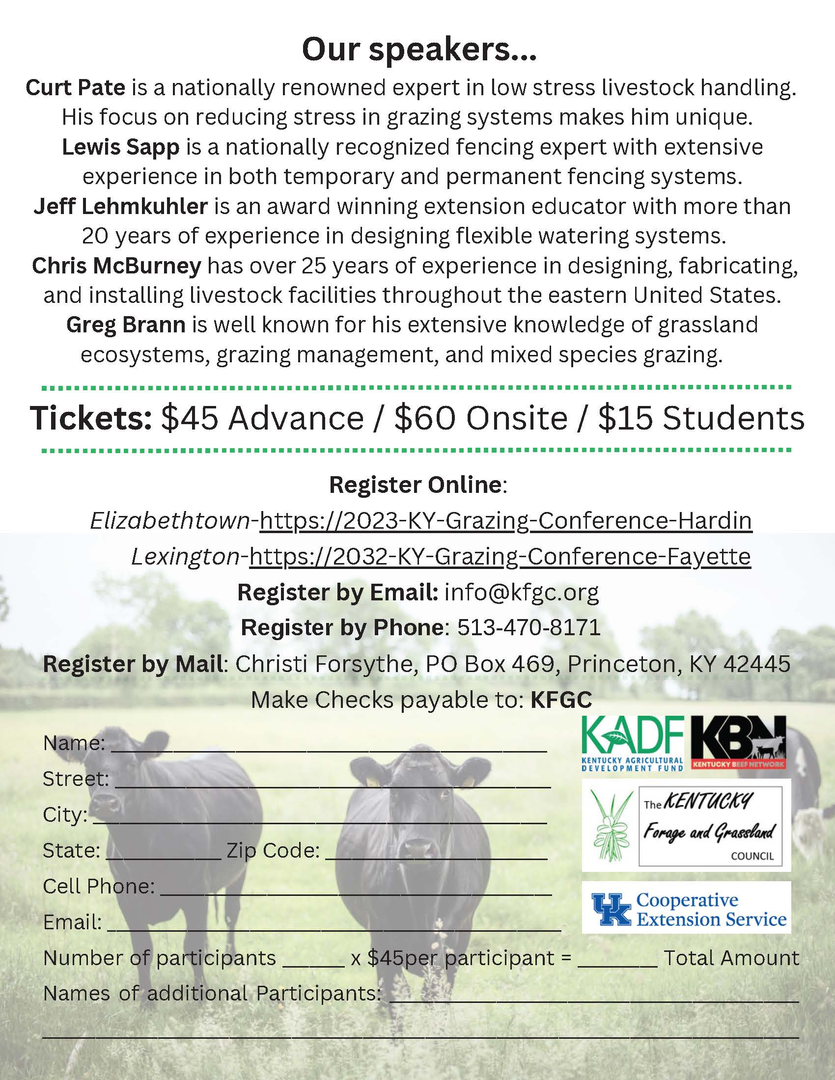 2023 Grazing Conference 