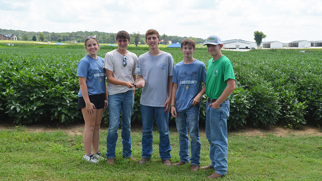 Adair County High School Crop Scouting Team