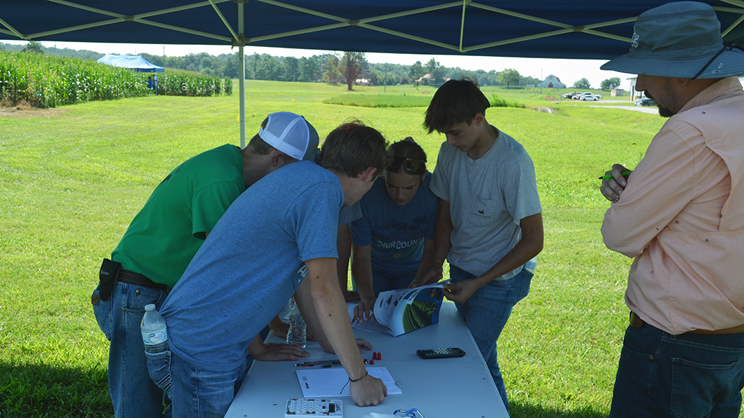 sprayer nozzles - crop scouting competition