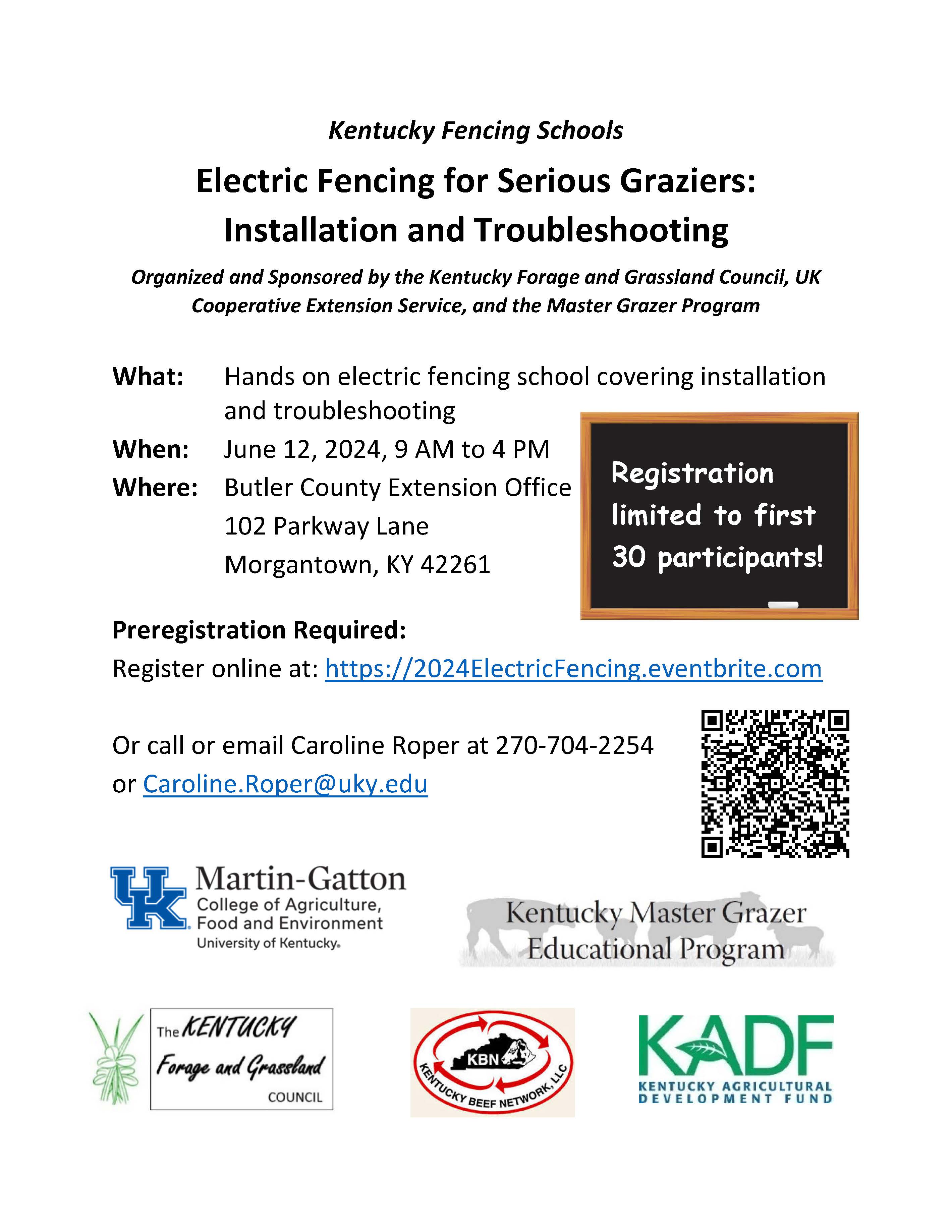 electric fencing flyer